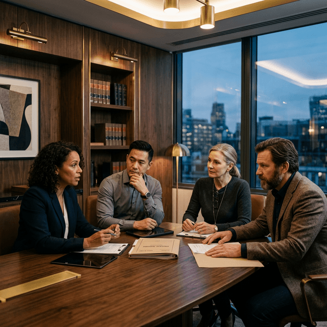 צוות חוקרים מנוסה בדיון מקצועי